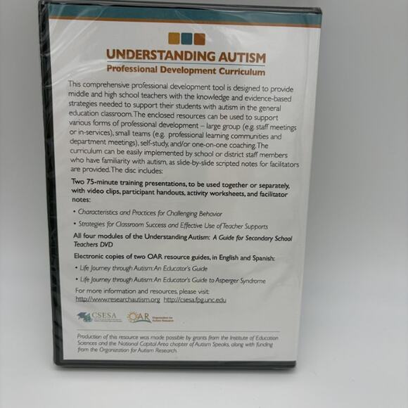 Understanding Autism Professional Development Curriculum DVD - Picture 3 of 3
